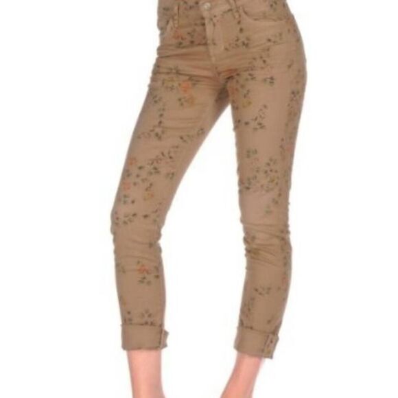 NWT Citizens of humanity Mandy Floral print jeans High Waist size 25 - Picture 4 of 12